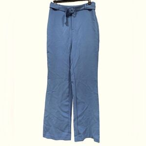 Cupcakes and Cashmere Blue wide leg pants flare NWT small/ size 4